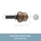 Kenney Mfg Kenney Glendale 5/8" Standard Decorative Window Curtain Rod, 28-48", Oil Rubbed Bronze KN71722 - alternate 5